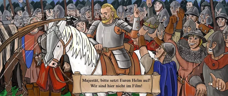 Helmpflicht im Mittelalter (?)