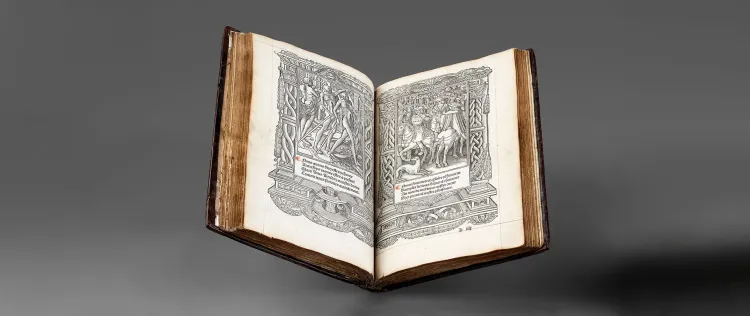 Ein gedrucktes Pariser Stundenbuch von 1525