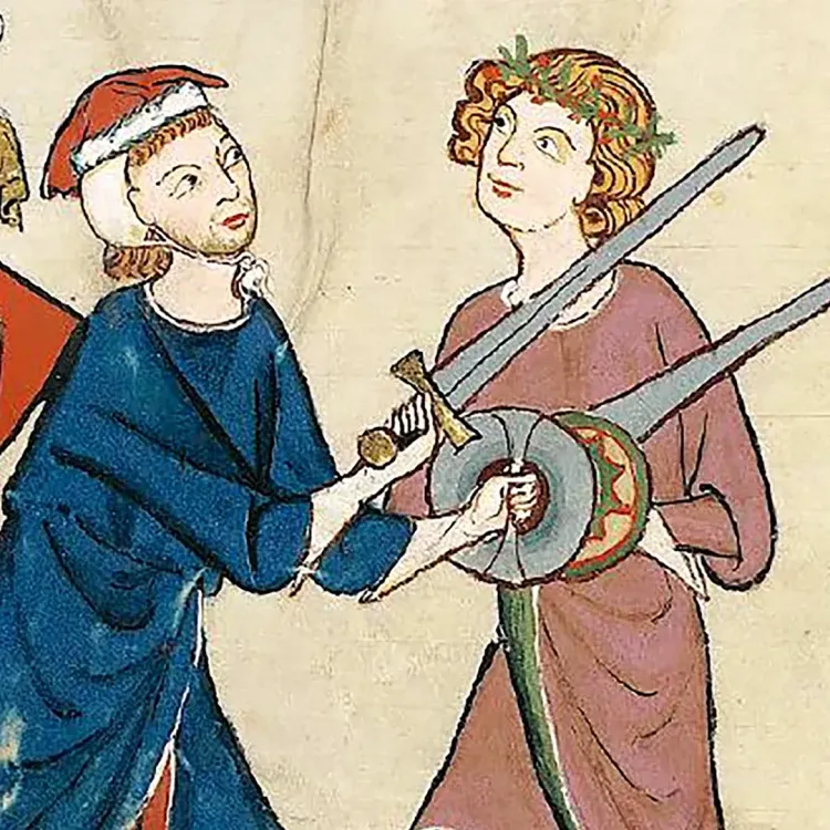 Schwertkampf im Mittelalter: Grobes Hauen oder feines Stechen?