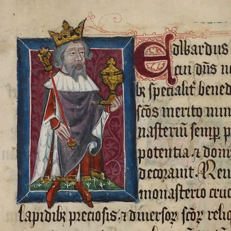 Der beklagenswerte Tod des Edward II.