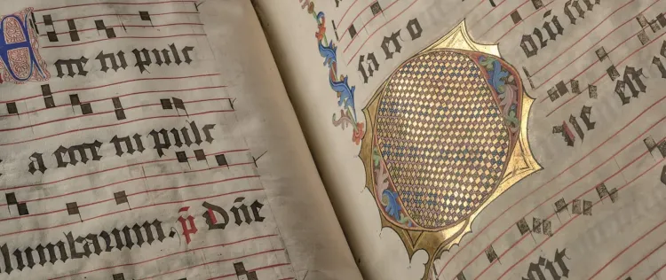 Ausstellung ›Die ganze Welt auf Pergament. Die Chorbücher aus dem Mainzer Karmeliterkloster‹