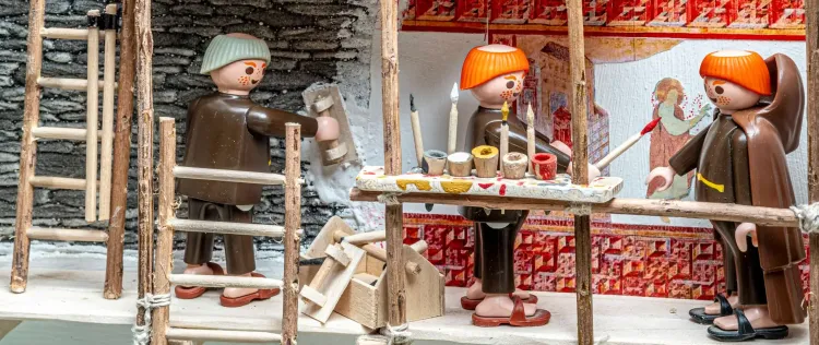 ›Archäologie & Playmobil – Mönche, Mission, Abenteuer‹ im Archäologischen Landesmuseum Baden-Württemberg