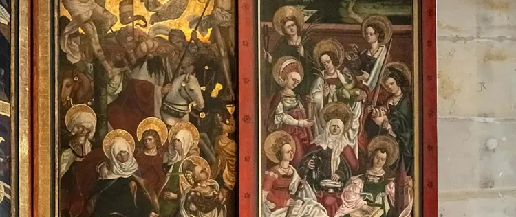 ›Dem Blick entzogen – Geschlossene Altäre in der Fastenzeit‹ in Halberstadt
